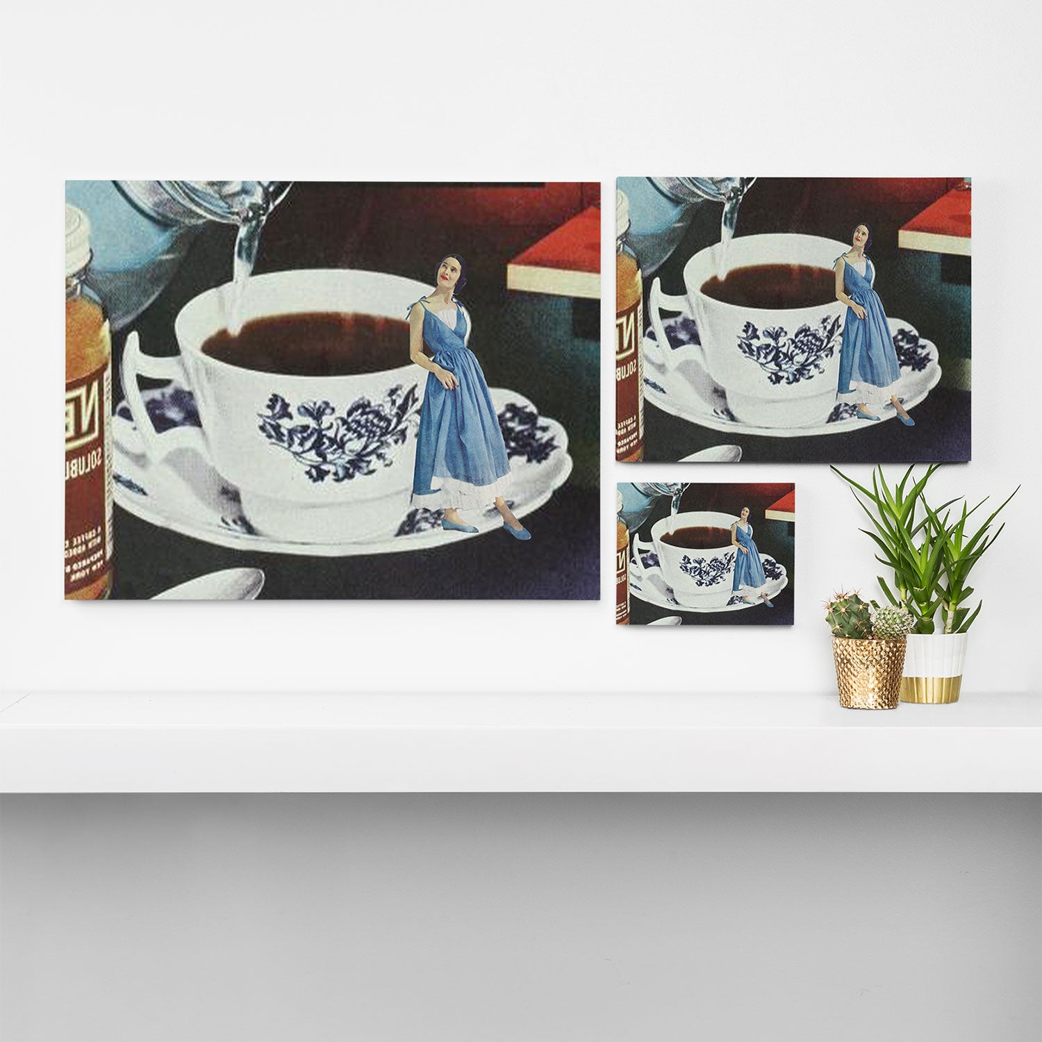 Morning coffee Canvas Print Gallery Image 3