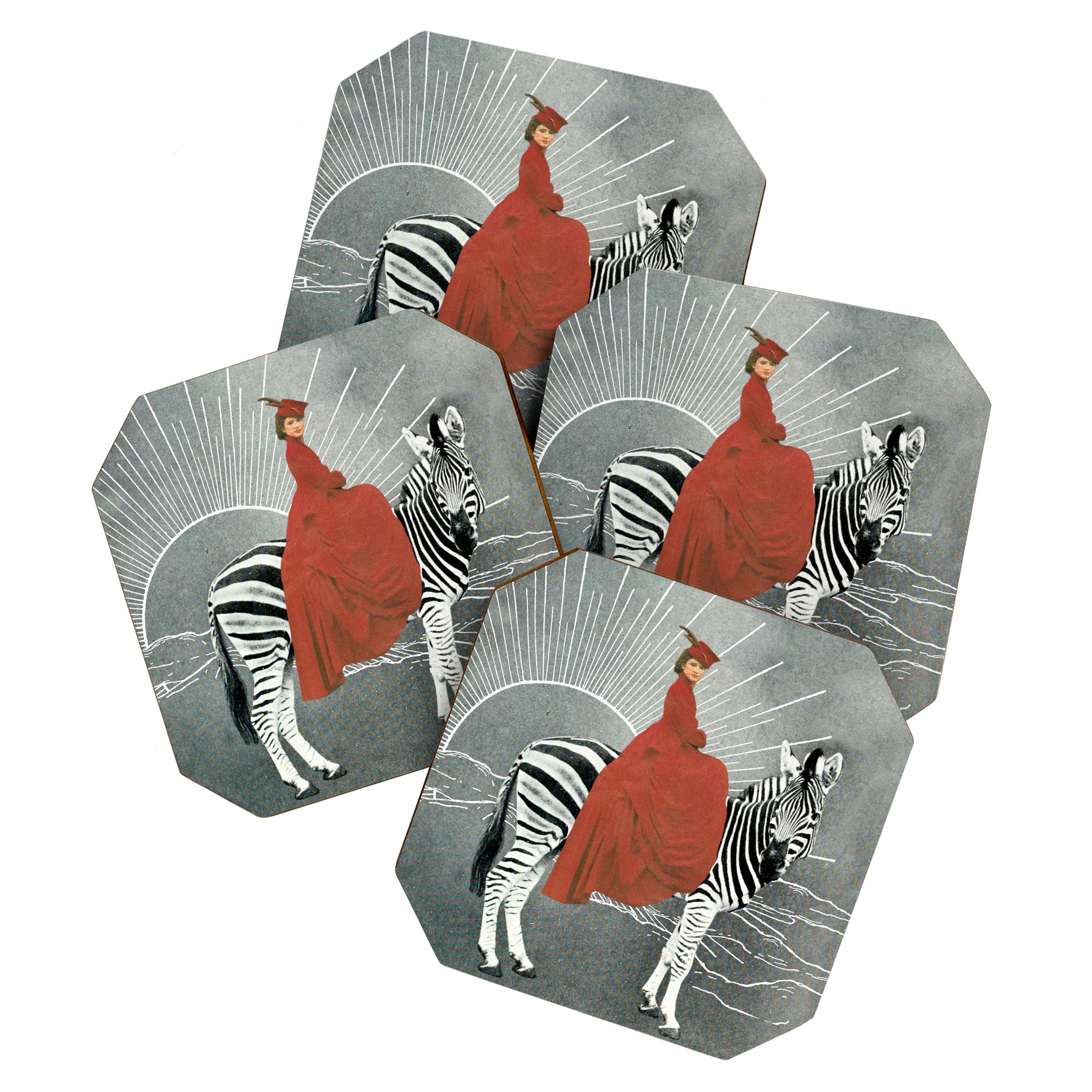 My zebra and I Coaster Gallery Image 1