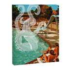 Octopus splash Canvas Print Gallery Image 6