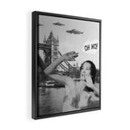Oh no! London ca. 1950 Framed Canvas Print Gallery Image 2