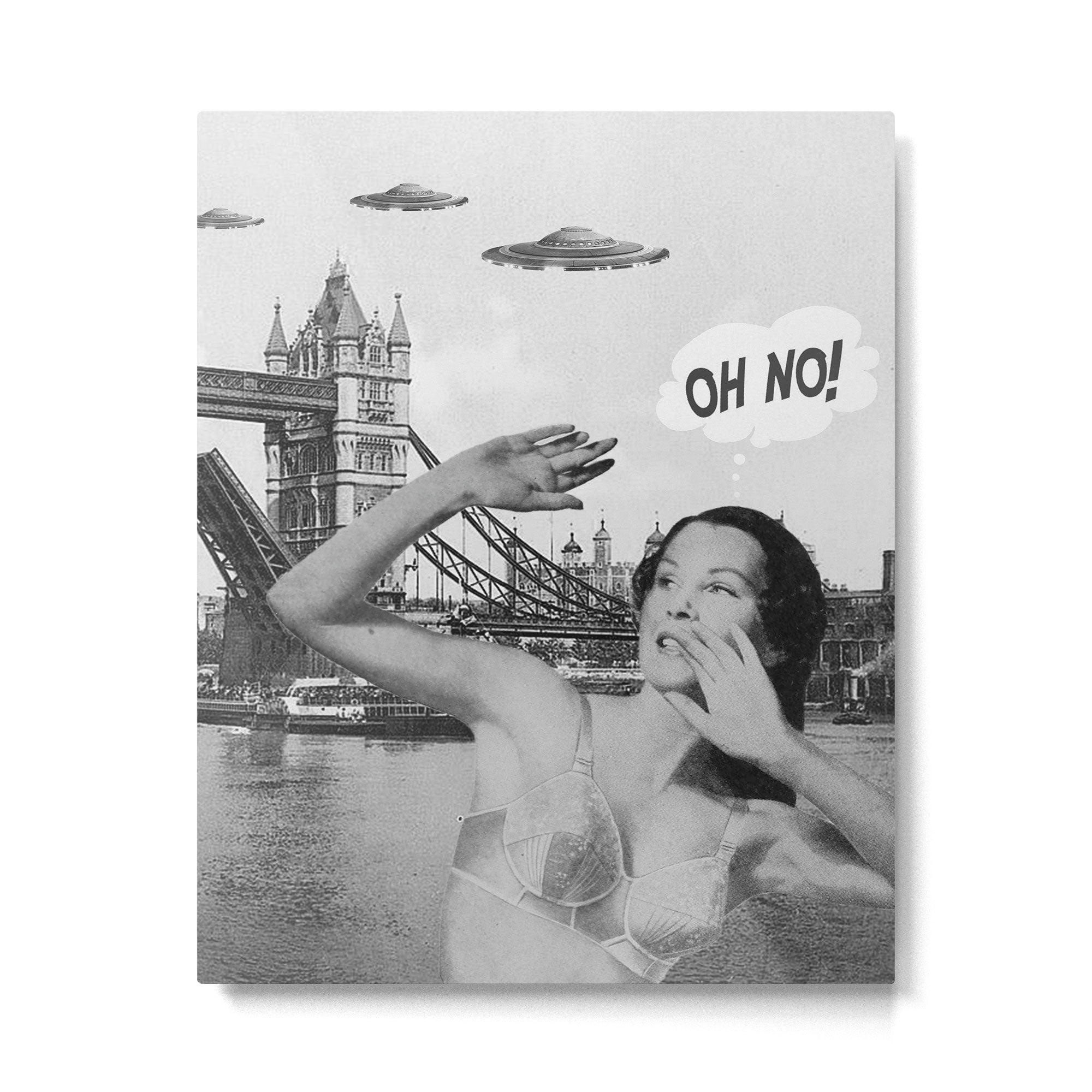 Oh no! London ca. 1950 Metal Print Gallery Image 4