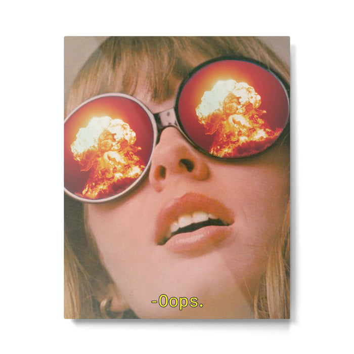 Oops Metal Print Gallery Image 1