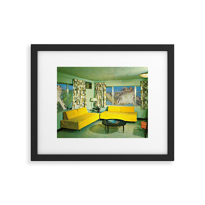 Our Neighbours the Frogs Framed Art Print Gallery Image 1