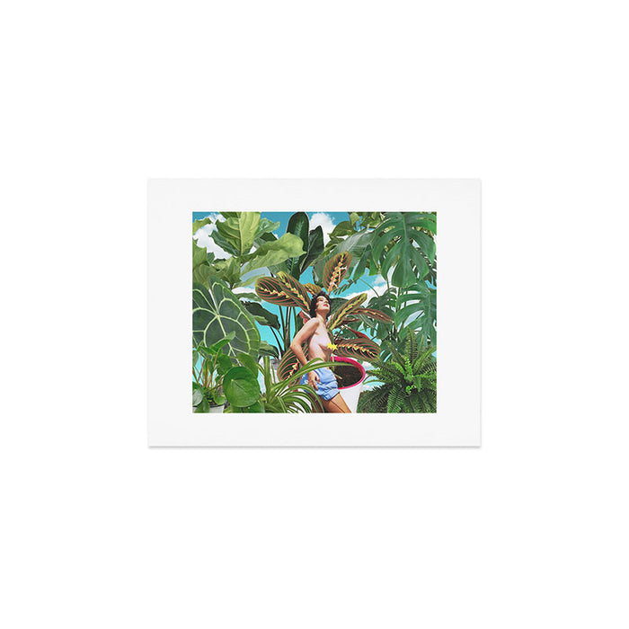 Plants are my real friends Art Print Gallery Image 1