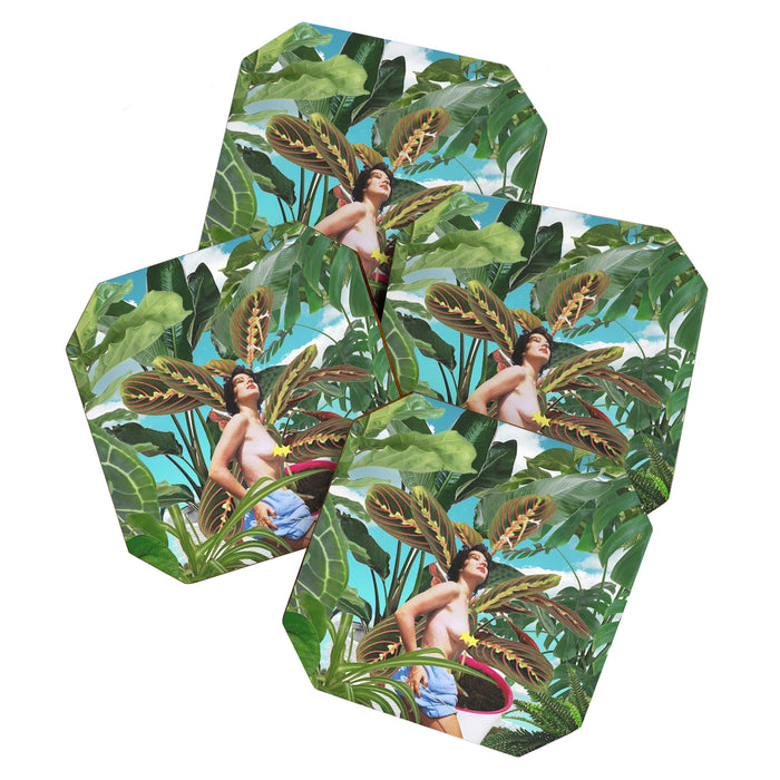 Plants are my real friends Coaster Gallery Image 1