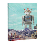 Robot in Town Canvas Print Gallery Image 6
