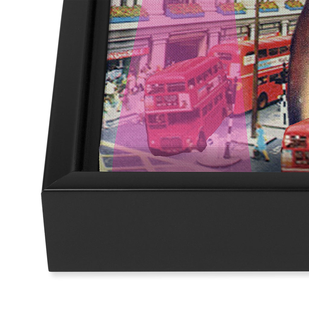 Rush Hour Madness Framed Canvas Print Gallery Image 3