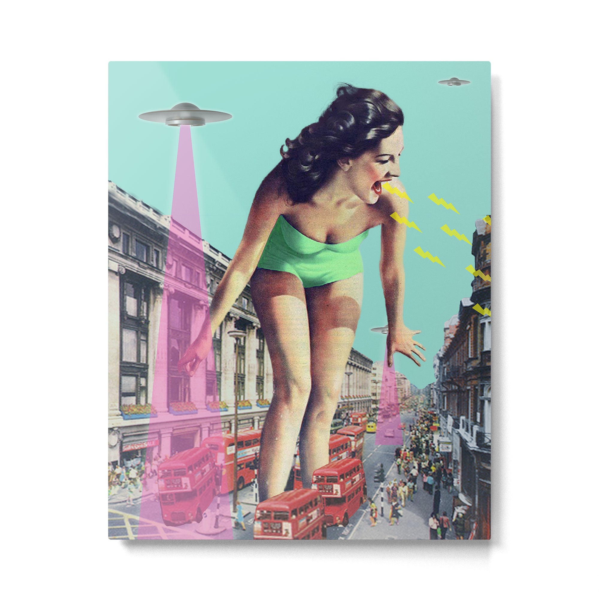 Rush Hour Madness Metal Print Gallery Image 4