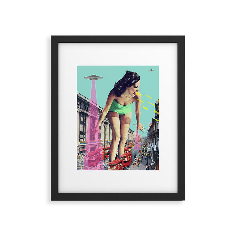 Rush Hour Madness Framed Art Print Gallery Image 4