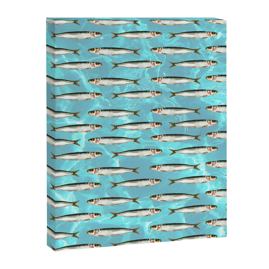 Sardines in the pool Canvas Print Gallery Image 6