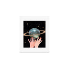 Saturn Disco Art Print Gallery Image 1