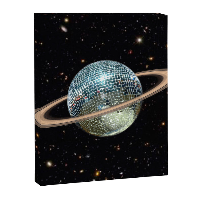 Saturn Disco II Canvas Print Gallery Image 1