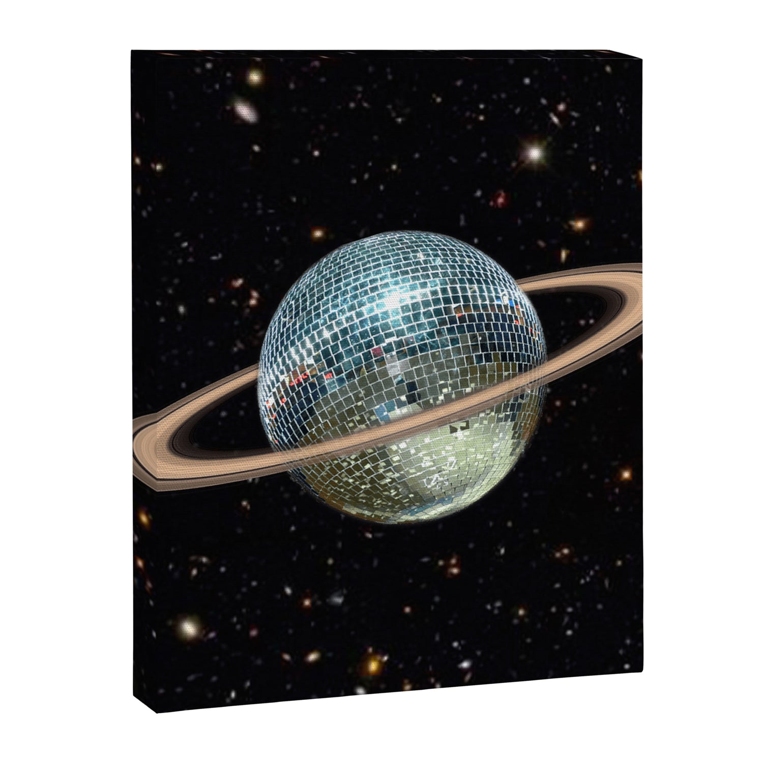 Saturn Disco II Canvas Print Gallery Image 3