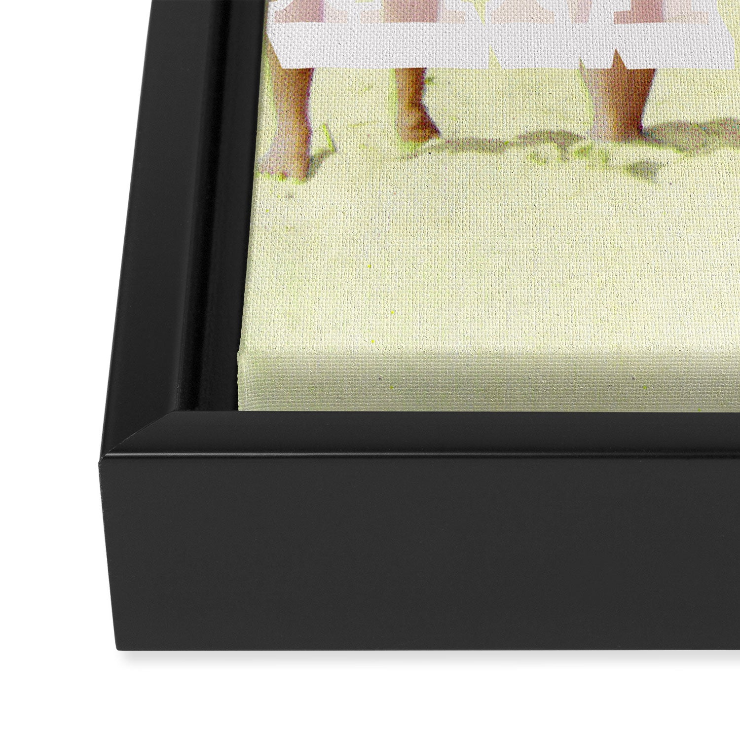 Say yes! To Polyamory Framed Canvas Print Gallery Image 3