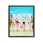 Say yes! To Polyamory Framed Canvas Print Gallery Image 8