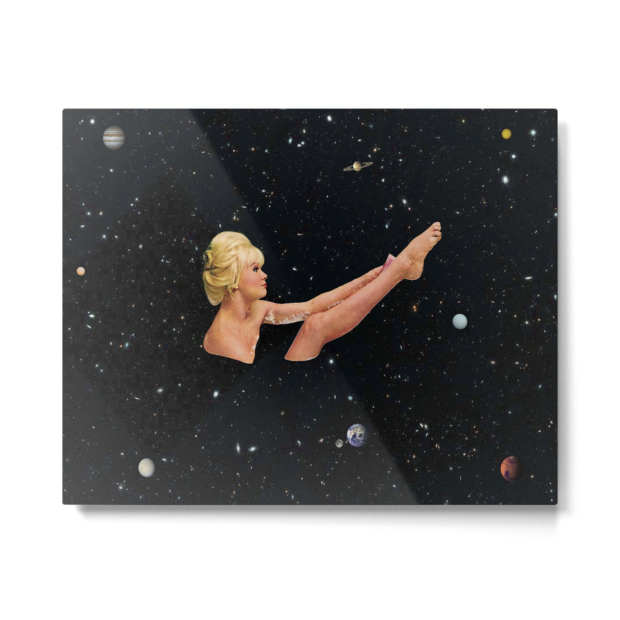 Space Bath Metal Print Gallery Image 6