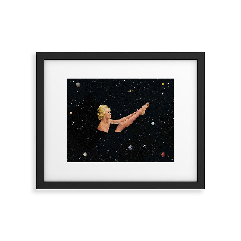 Space Bath Framed Art Print Gallery Image 6