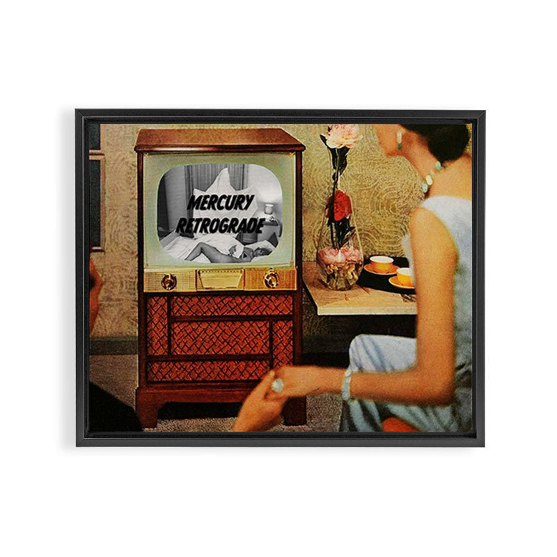 Spooky Mercury Retrograde Framed Canvas Print Gallery Image 12
