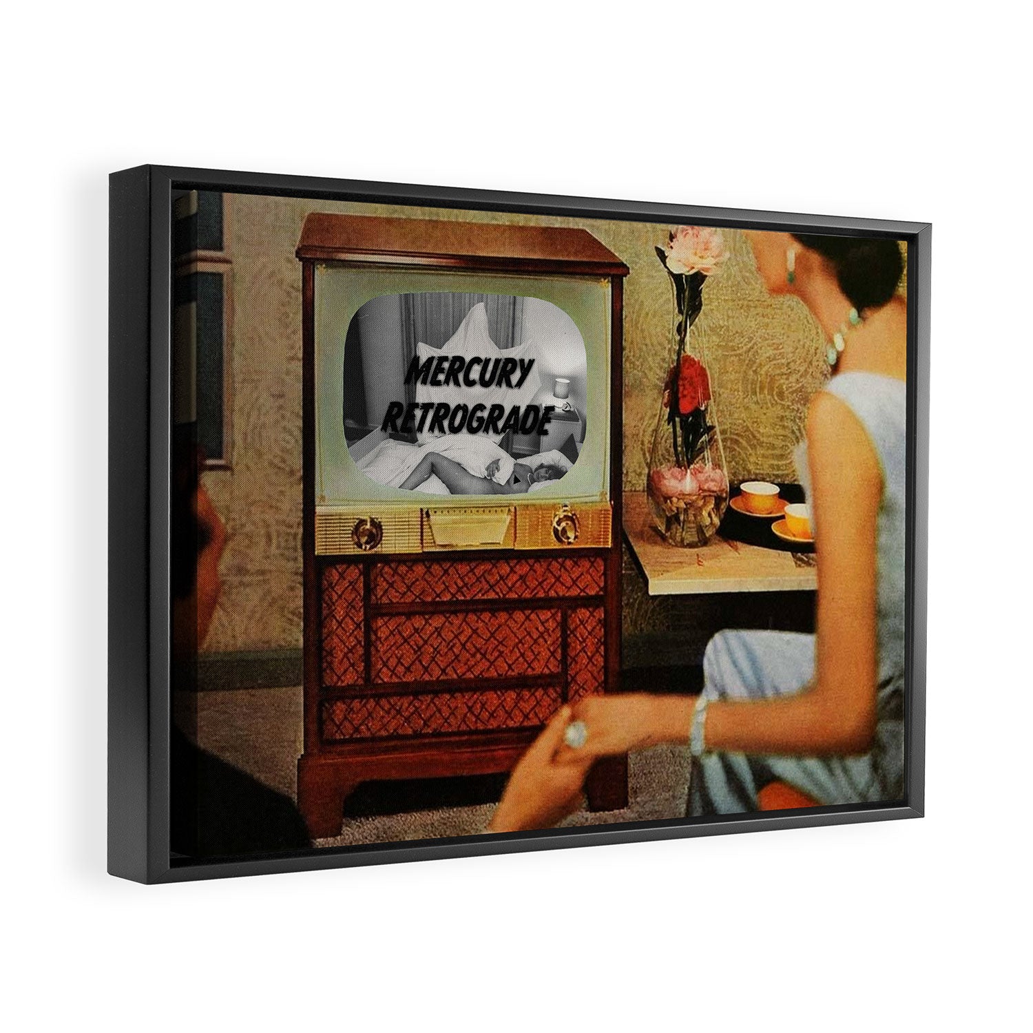 Spooky Mercury Retrograde Framed Canvas Print Gallery Image 2