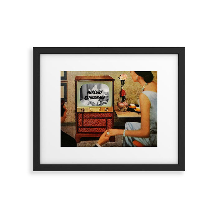 Spooky Mercury Retrograde Framed Art Print Gallery Image 1