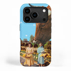 Spring Walk (Daffodils and Cows) iPhone Case Gallery Image 1