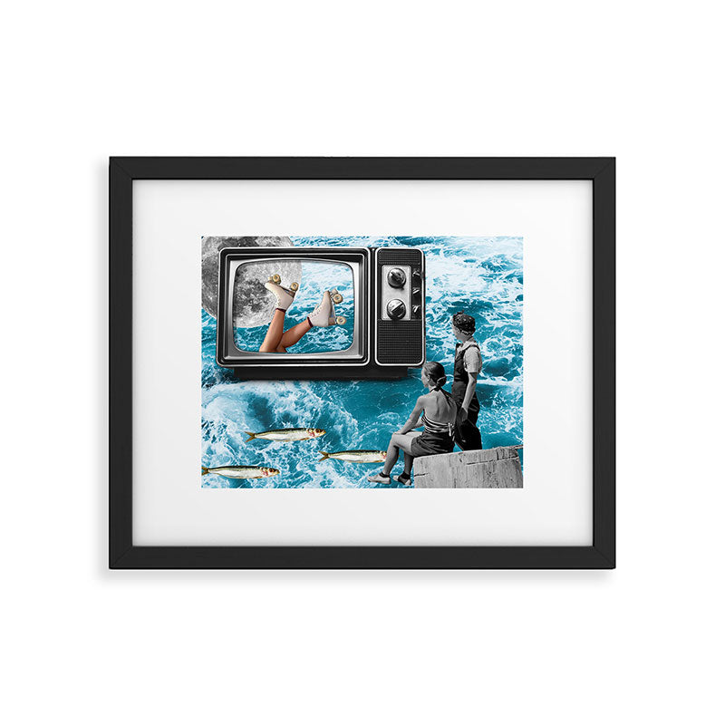 Summer Nights (...once upon a time) Framed Art Print Gallery Image 5