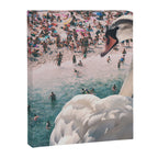 Swan on the Beach Canvas Print Gallery Image 6
