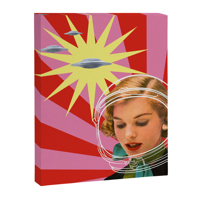 The Astronaut Canvas Print Gallery Image 1