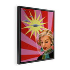 The Astronaut Framed Canvas Print Gallery Image 2