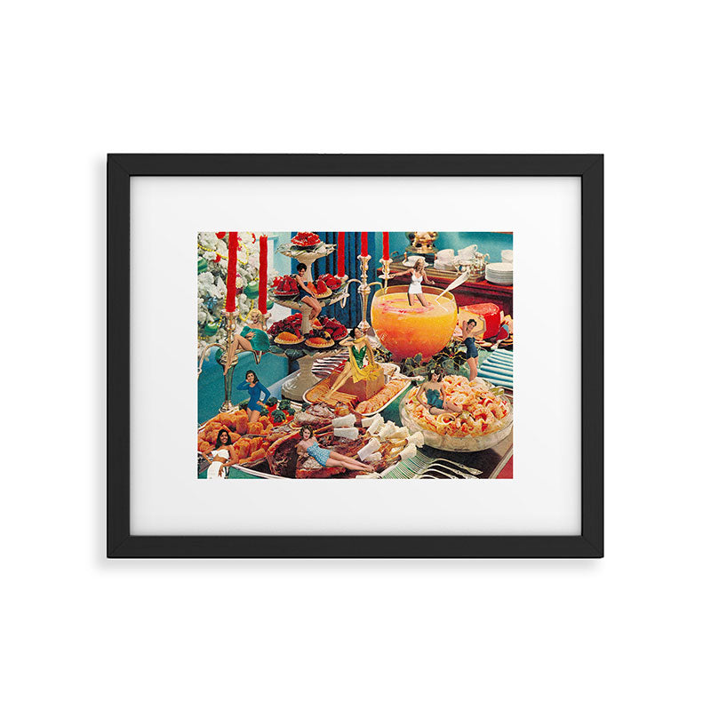 The Feast Framed Art Print Gallery Image 4