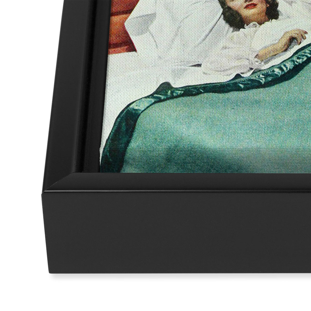 The Lover Framed Canvas Print Gallery Image 3