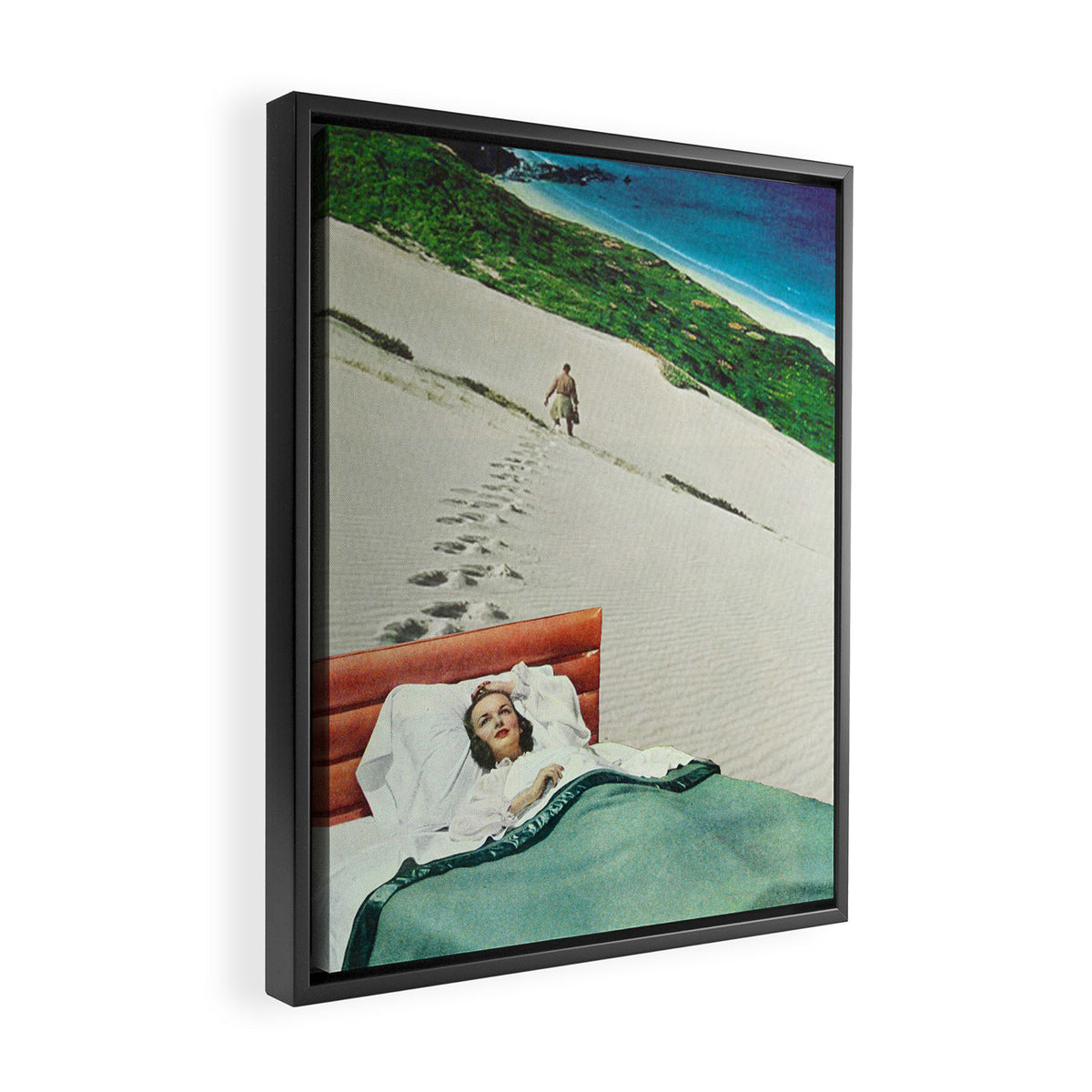 The Lover Framed Canvas Print Gallery Image 2