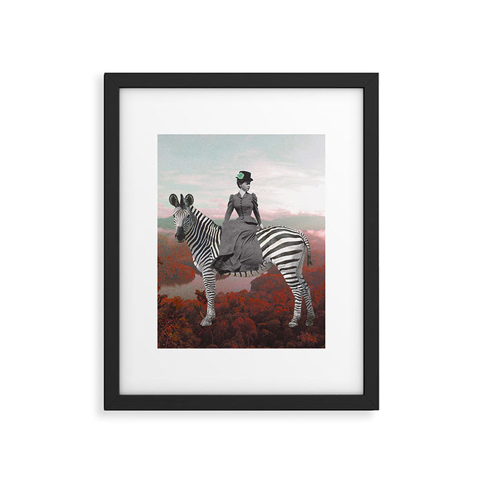 The Traveller (Fall Edition) Framed Art Print Gallery Image 1