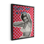 Tired but wired Framed Canvas Print Gallery Image 2