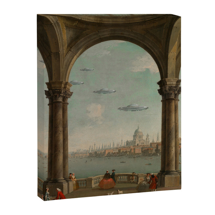 Venetian Promenade Canvas Print Gallery Image 1