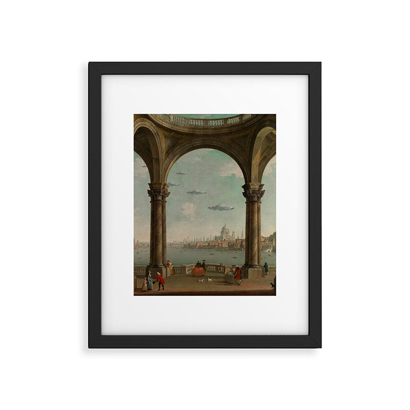 Venetian Promenade Framed Art Print Gallery Image 4