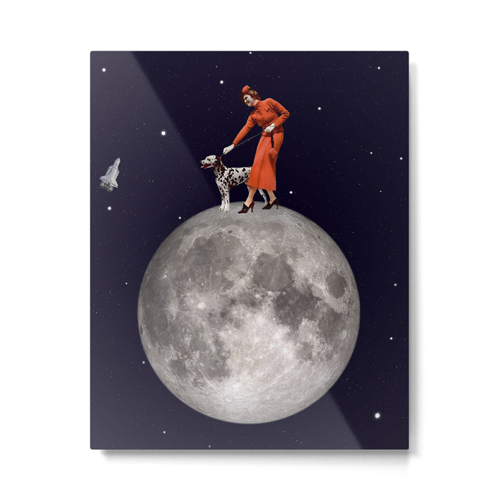 Walking the Dog // The Rocket Metal Print Gallery Image 1