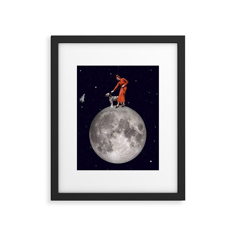 Walking the Dog // The Rocket Framed Art Print Gallery Image 6