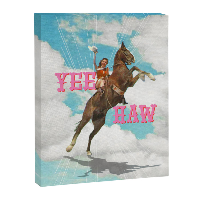 YEE HAW Canvas Print Gallery Image 1