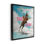 YEE HAW Framed Canvas Print Gallery Image 2