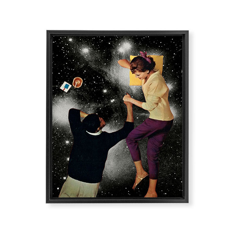 You and me Framed Canvas Print Gallery Image 6