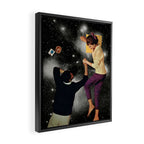 You and me Framed Canvas Print Gallery Image 2