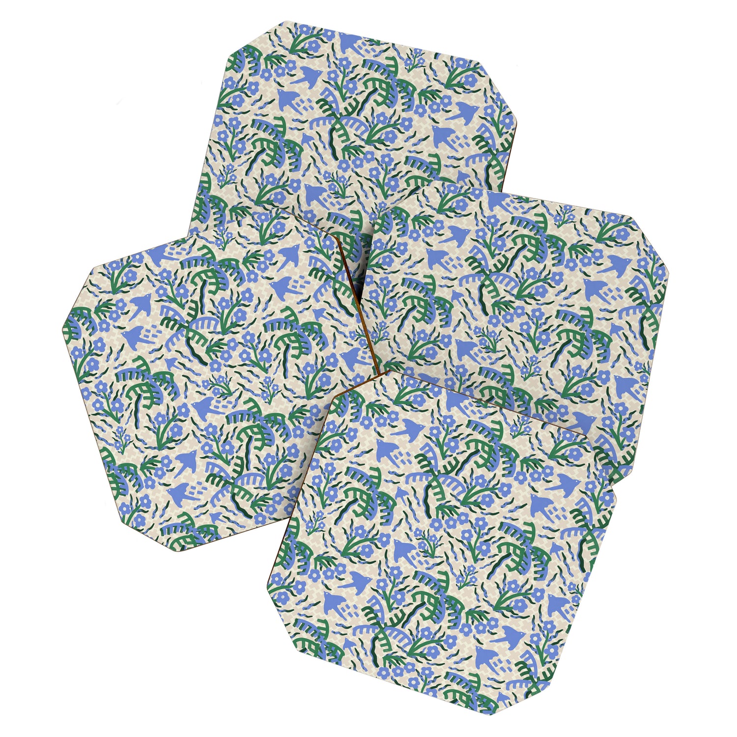 Coconut Spring Blossom, Nuts Coaster Gallery Image 1