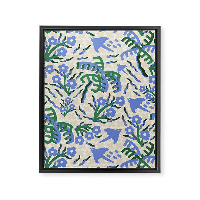 Coconut Spring Blossom, Nuts Framed Canvas Print Gallery Image 1