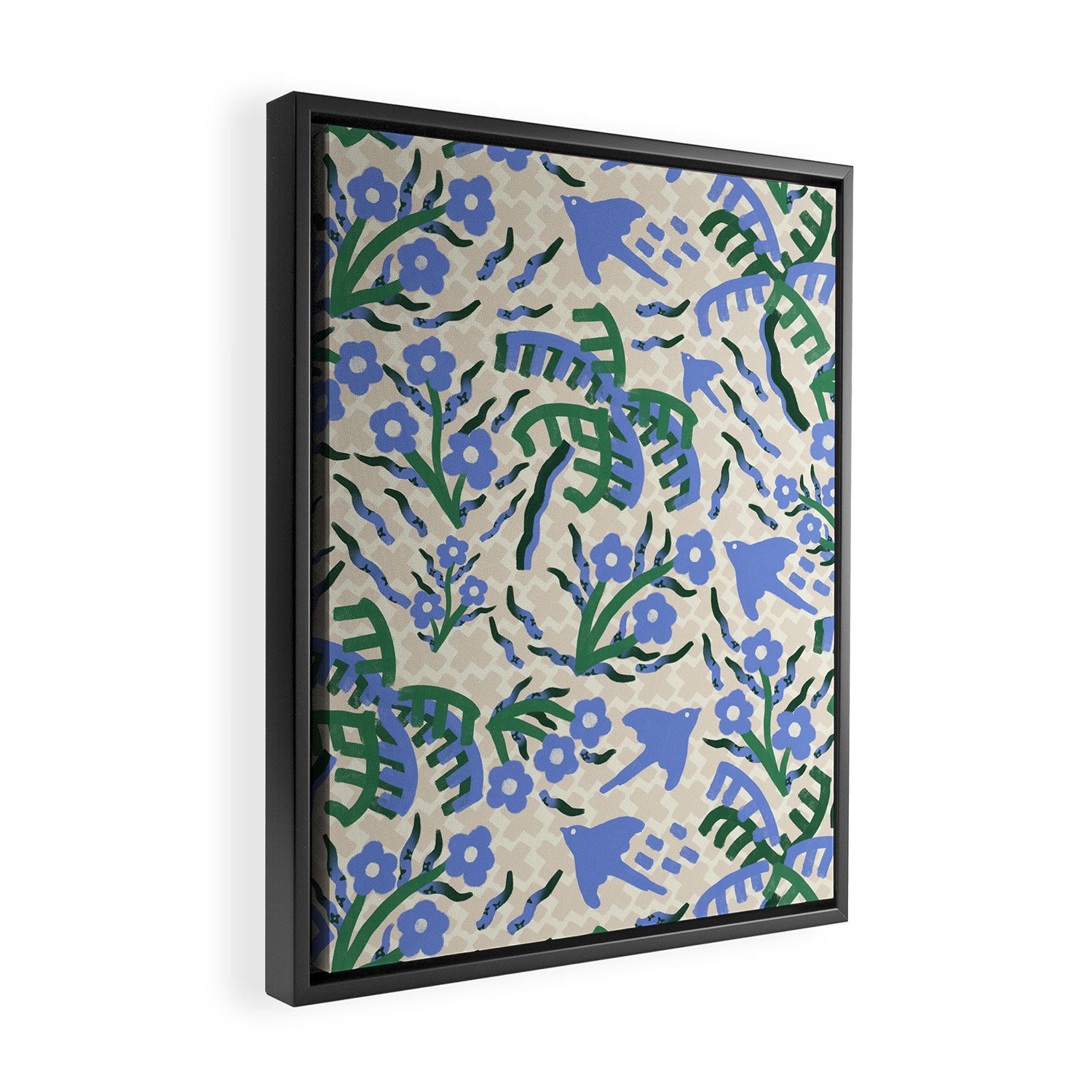 Coconut Spring Blossom, Nuts Framed Canvas Print Gallery Image 2