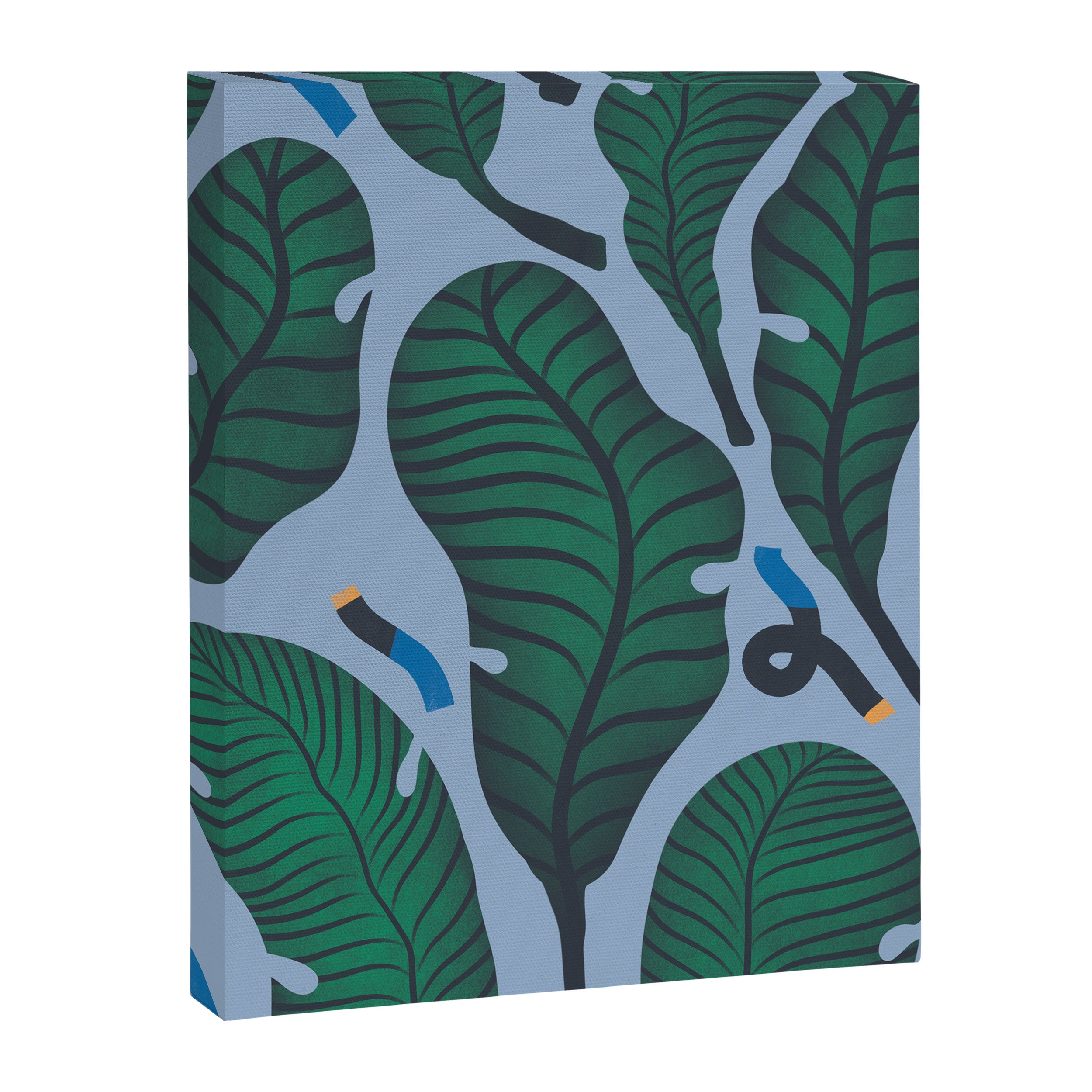 Retro, Jungle Out Canvas Print Gallery Image 8