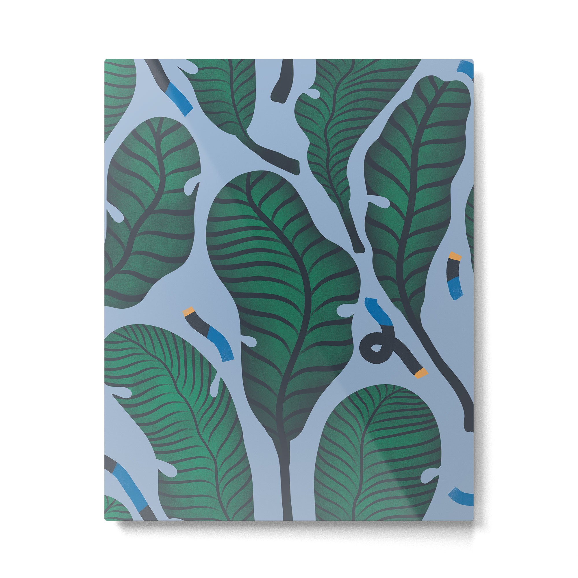 Retro, Jungle Out Metal Print Gallery Image 6