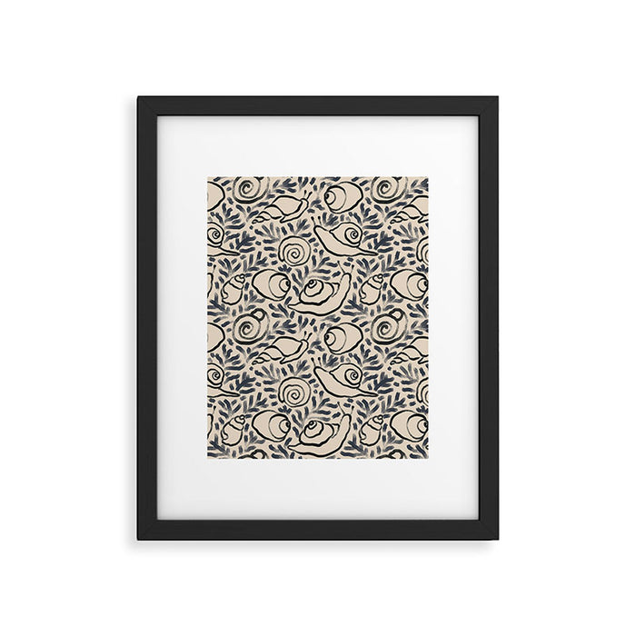 Snail Gardener Framed Art Print Gallery Image 1