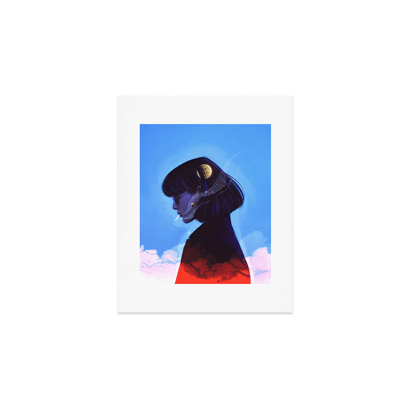 A talk with the universe. Art Print Gallery Image 1