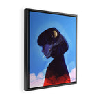 A talk with the universe. Framed Canvas Print Gallery Image 2